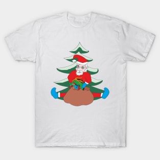 Santa claus and Dragon T-Shirt